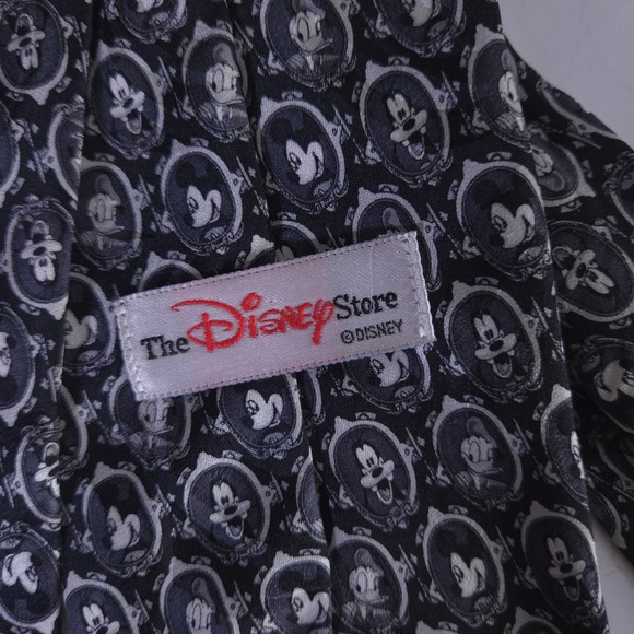 Disney Store Fab Four Tonal Silk Tie - Picture 3 of 5